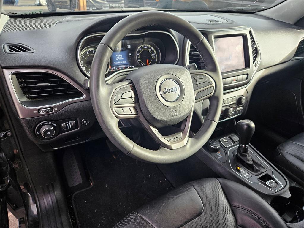 used 2021 Jeep Cherokee car, priced at $22,993