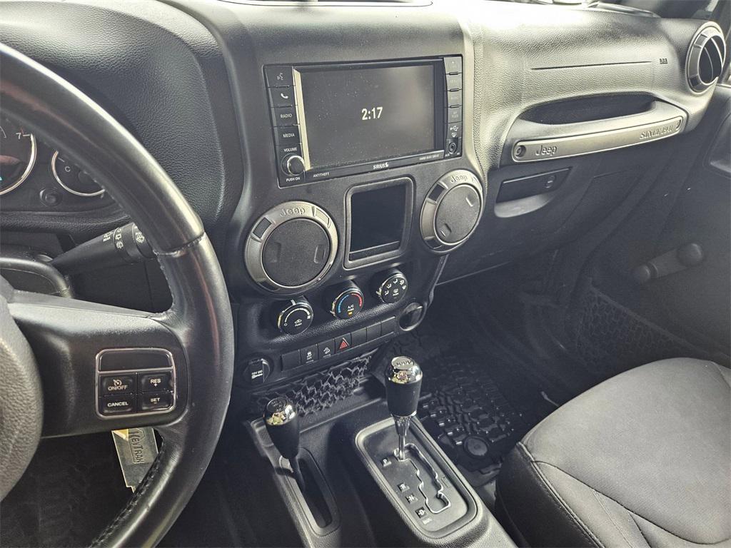 used 2017 Jeep Wrangler Unlimited car, priced at $16,893