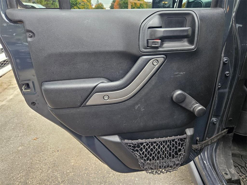 used 2017 Jeep Wrangler Unlimited car, priced at $16,893