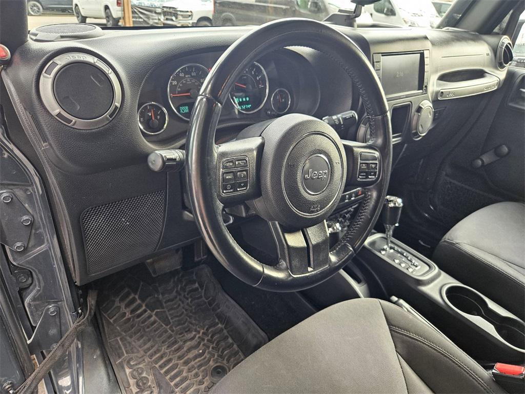 used 2017 Jeep Wrangler Unlimited car, priced at $16,893