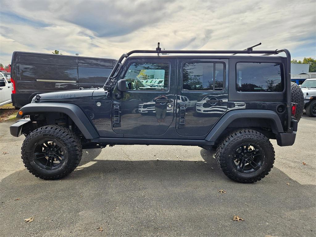 used 2017 Jeep Wrangler Unlimited car, priced at $16,893