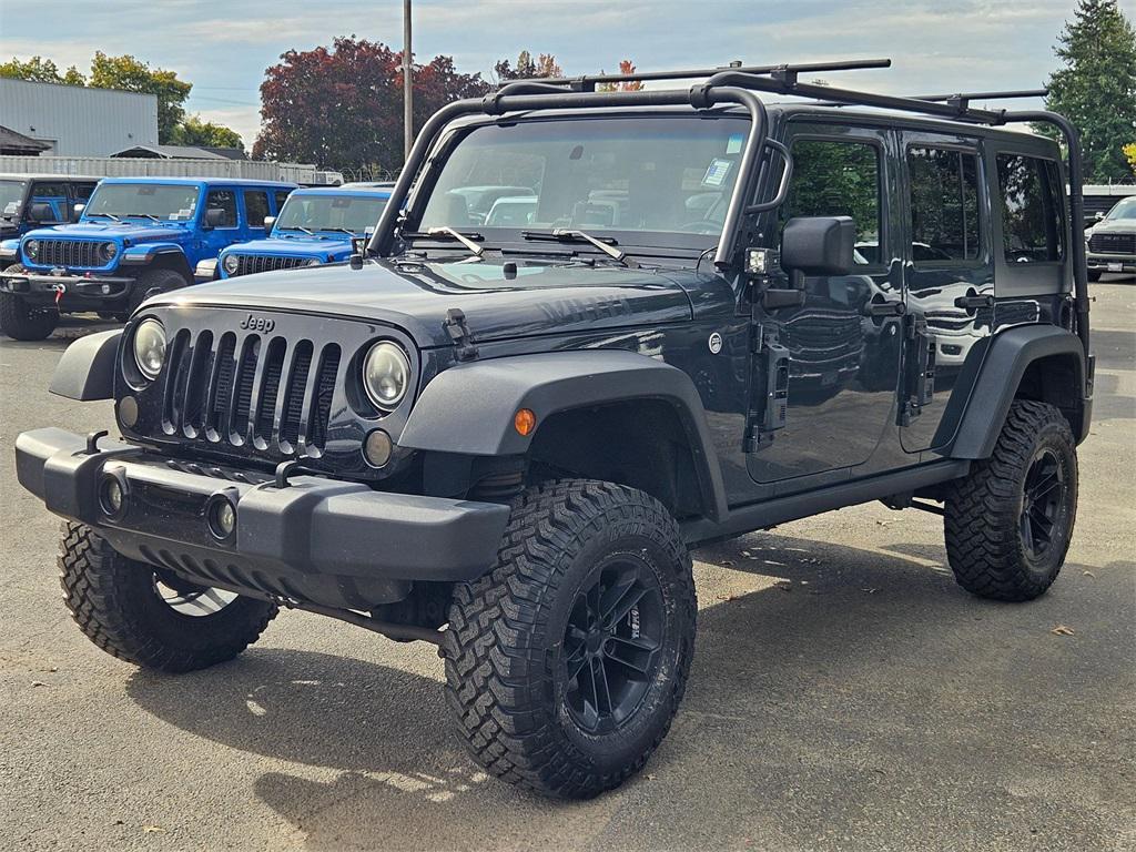 used 2017 Jeep Wrangler Unlimited car, priced at $16,893