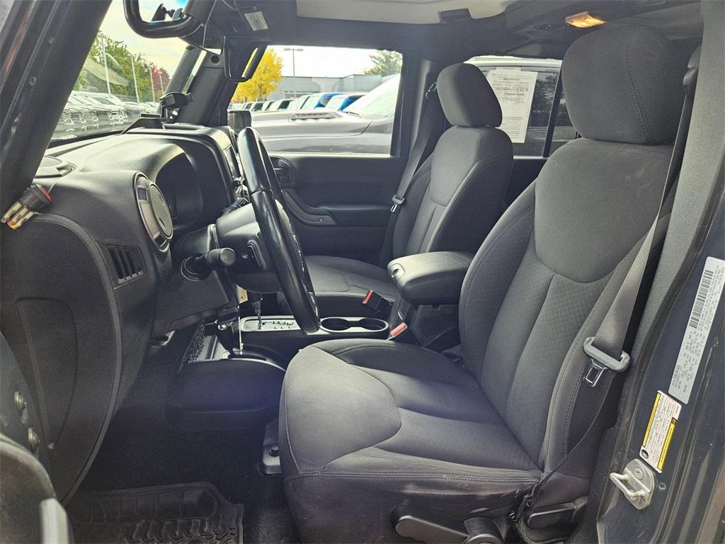 used 2017 Jeep Wrangler Unlimited car, priced at $16,893