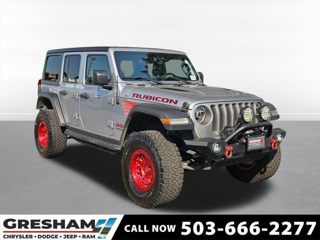 used 2020 Jeep Wrangler Unlimited car, priced at $40,993