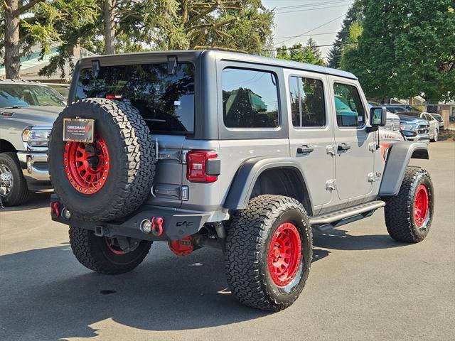 used 2020 Jeep Wrangler Unlimited car, priced at $38,993