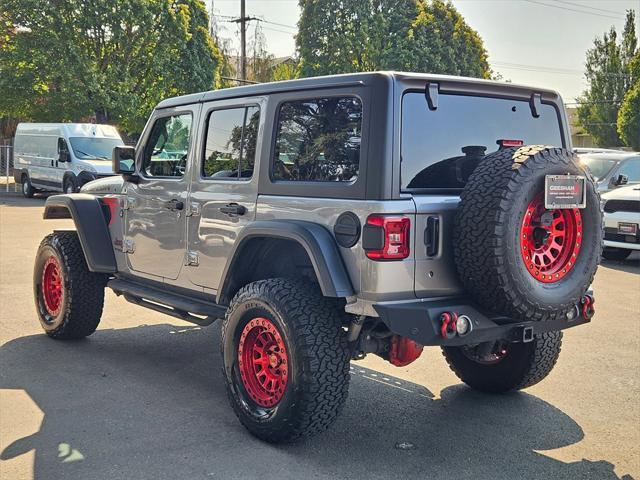 used 2020 Jeep Wrangler Unlimited car, priced at $38,993