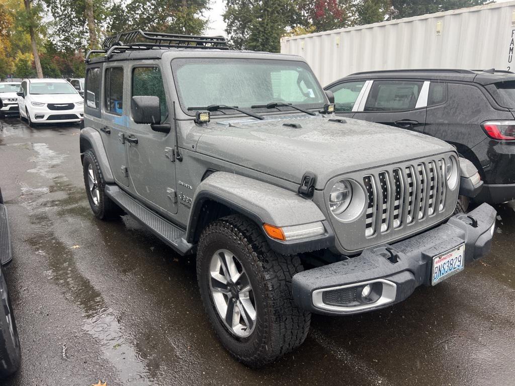 used 2019 Jeep Wrangler Unlimited car, priced at $26,993