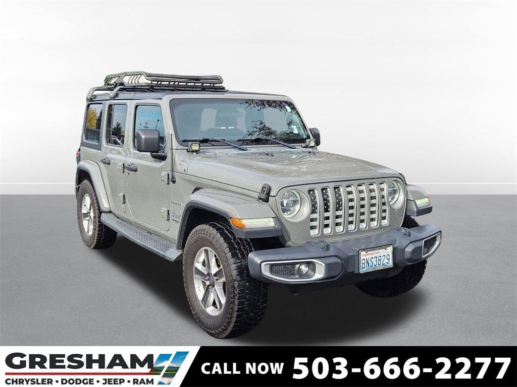 used 2019 Jeep Wrangler Unlimited car, priced at $26,393