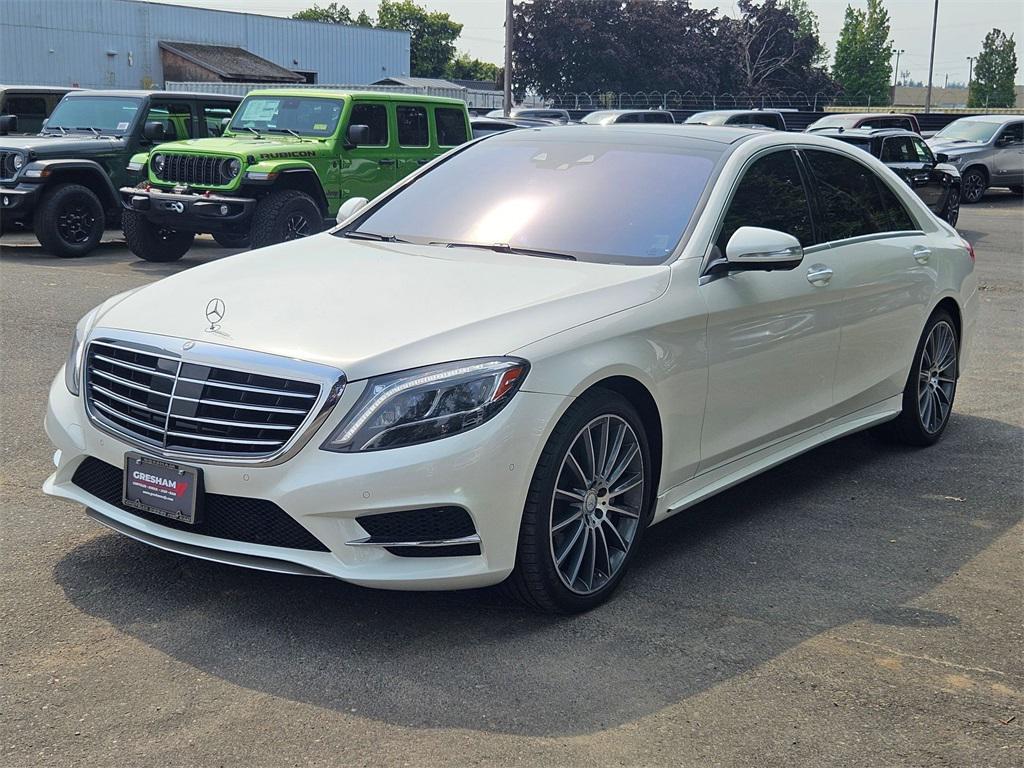 used 2015 Mercedes-Benz S-Class car, priced at $27,993