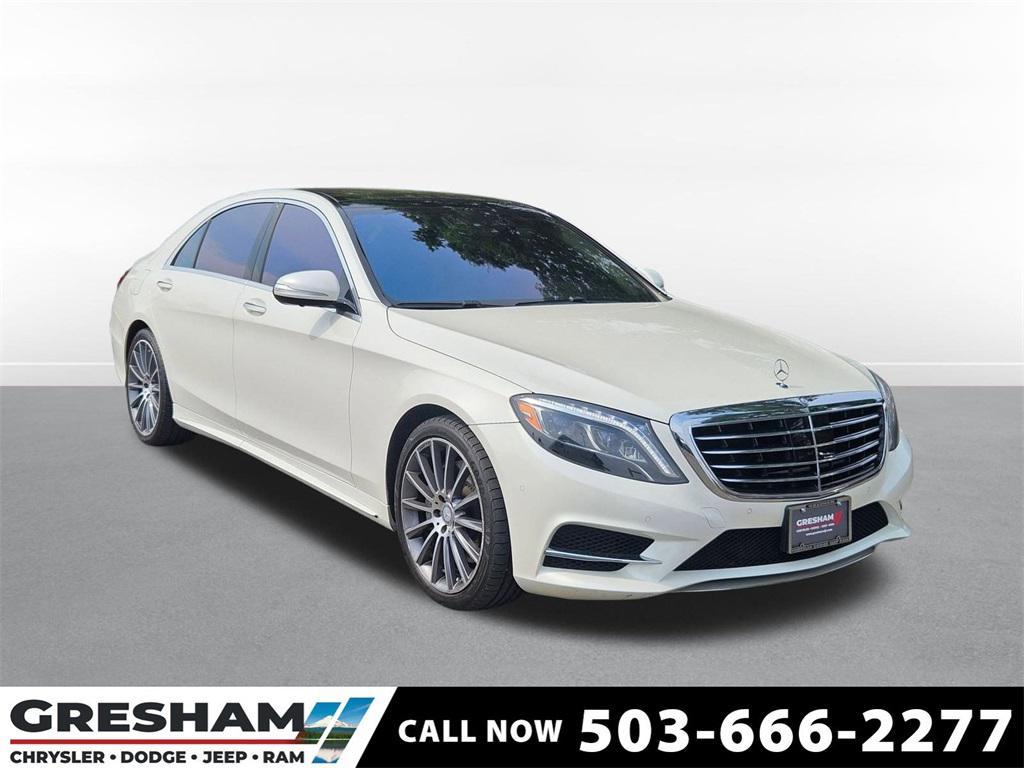 used 2015 Mercedes-Benz S-Class car, priced at $27,993