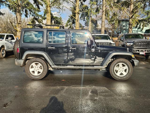 used 2016 Jeep Wrangler Unlimited car, priced at $20,990