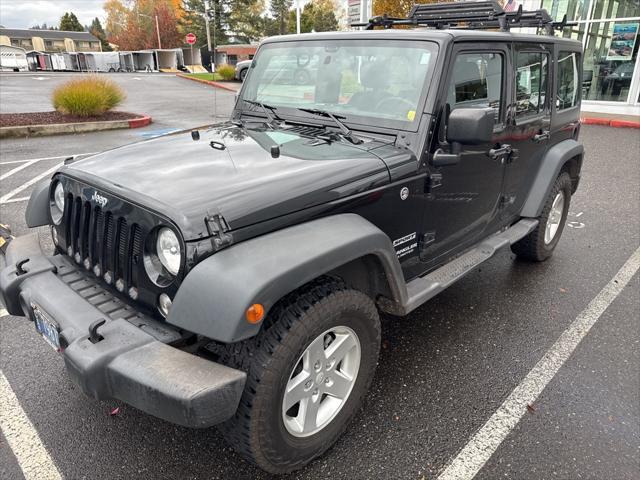 used 2016 Jeep Wrangler Unlimited car, priced at $24,993