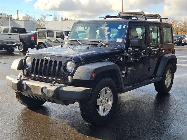 used 2016 Jeep Wrangler Unlimited car, priced at $20,990