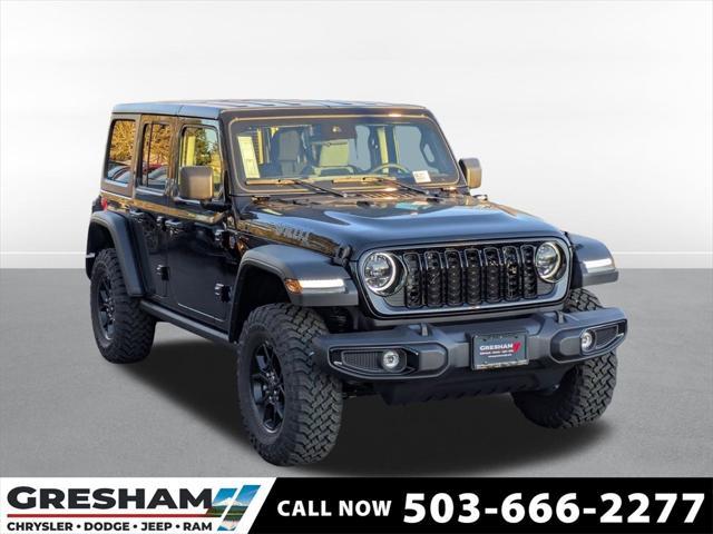 new 2025 Jeep Wrangler 4xe car, priced at $50,749