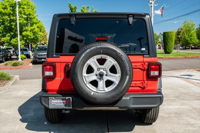 used 2021 Jeep Wrangler Unlimited car, priced at $33,997