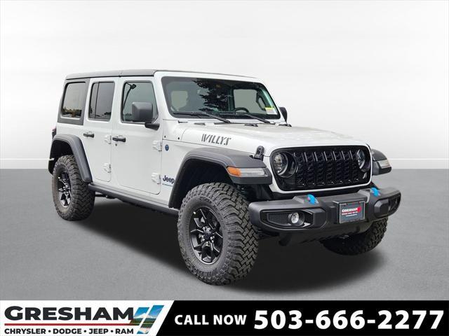 new 2024 Jeep Wrangler 4xe car, priced at $53,493