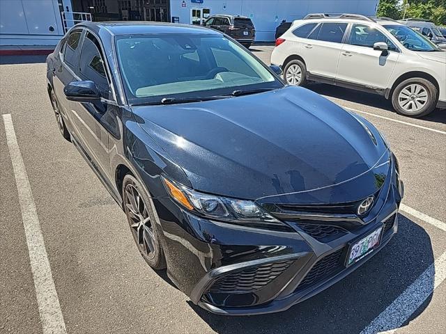 used 2021 Toyota Camry car, priced at $21,993