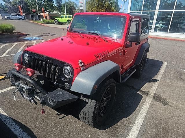 used 2015 Jeep Wrangler car, priced at $22,993