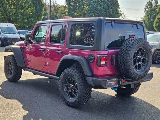 new 2024 Jeep Wrangler 4xe car, priced at $45,343