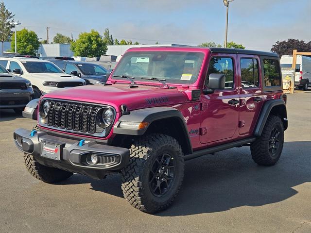 new 2024 Jeep Wrangler 4xe car, priced at $45,343