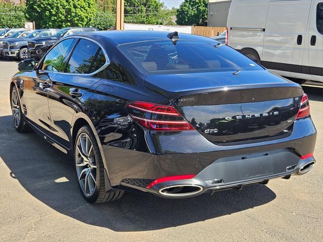 used 2022 Genesis G70 car, priced at $36,993