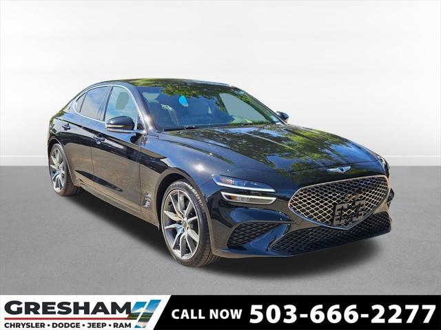 used 2022 Genesis G70 car, priced at $36,993