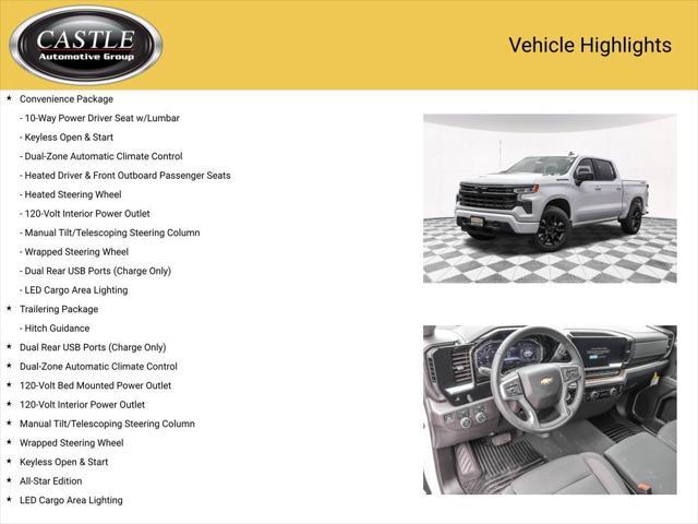 new 2025 Chevrolet Silverado 1500 car, priced at $54,431