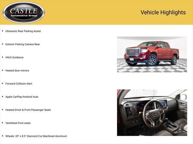used 2021 GMC Canyon car, priced at $32,219