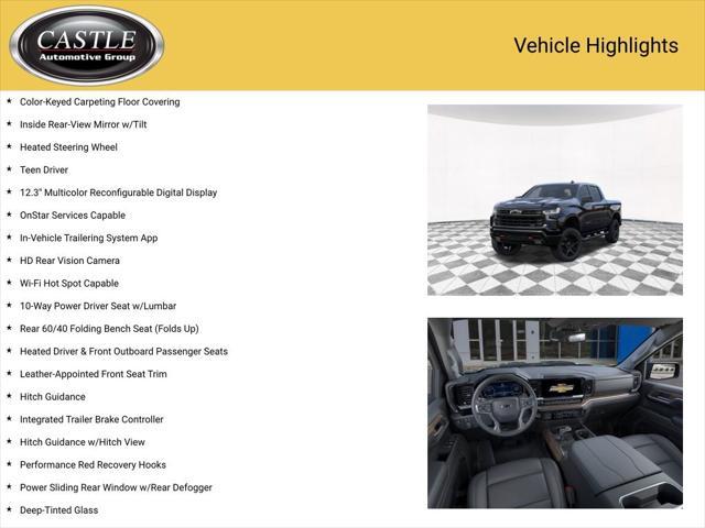new 2025 Chevrolet Silverado 1500 car, priced at $58,542