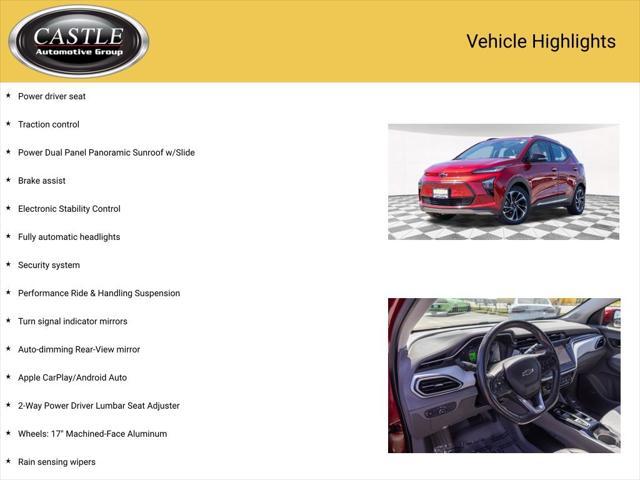 used 2022 Chevrolet Bolt EUV car, priced at $19,977