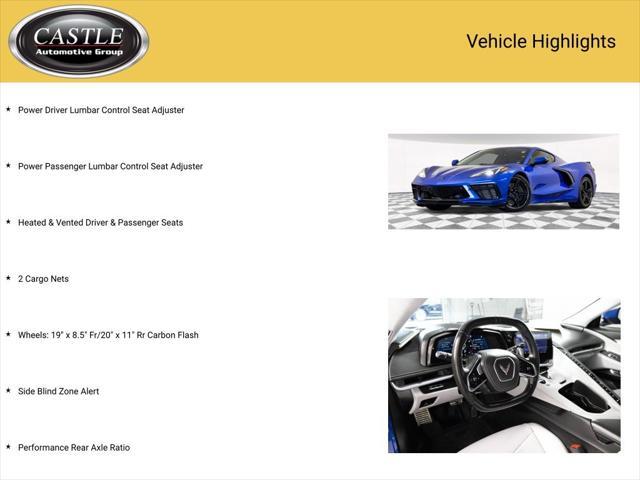 used 2021 Chevrolet Corvette car, priced at $63,977