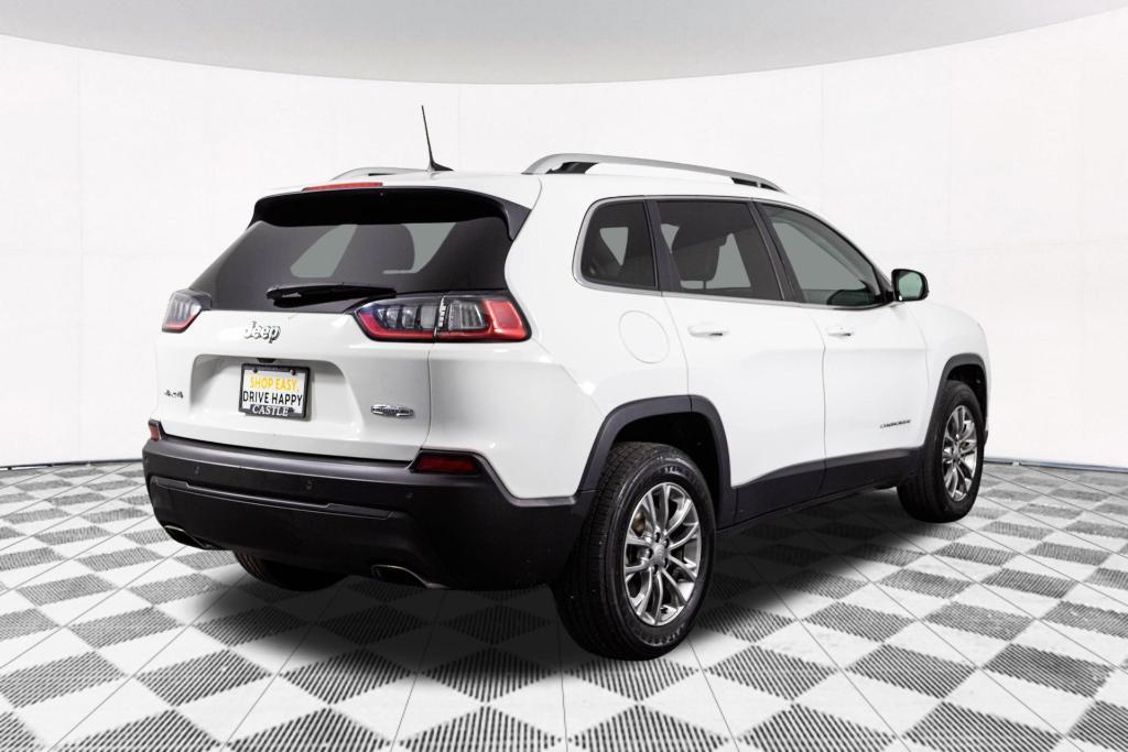 used 2021 Jeep Cherokee car, priced at $23,494