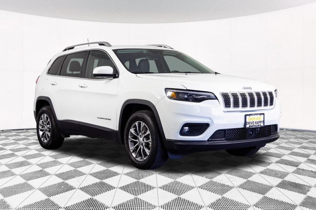 used 2021 Jeep Cherokee car, priced at $23,770