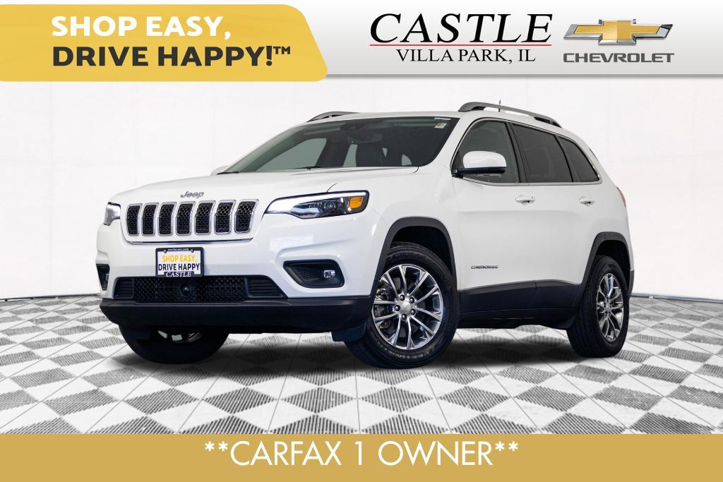 used 2021 Jeep Cherokee car, priced at $23,594