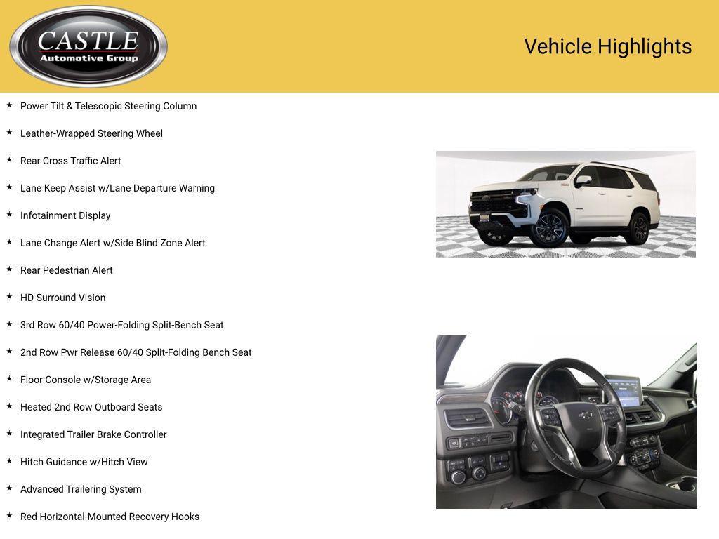 used 2021 Chevrolet Tahoe car, priced at $43,813