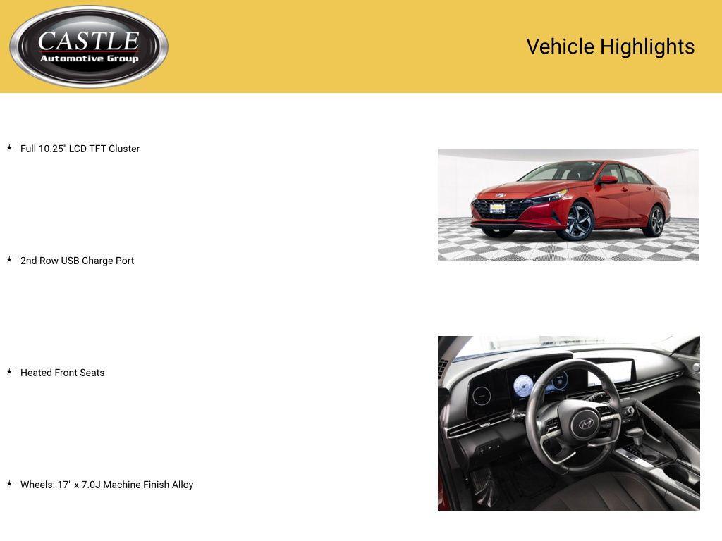 used 2023 Hyundai Elantra car, priced at $20,062
