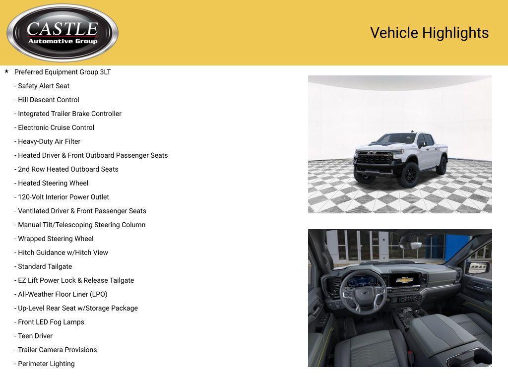 new 2025 Chevrolet Silverado 1500 car, priced at $67,657