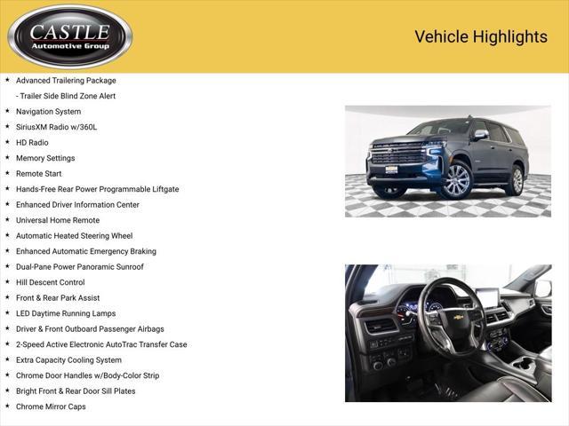 used 2021 Chevrolet Tahoe car, priced at $39,977