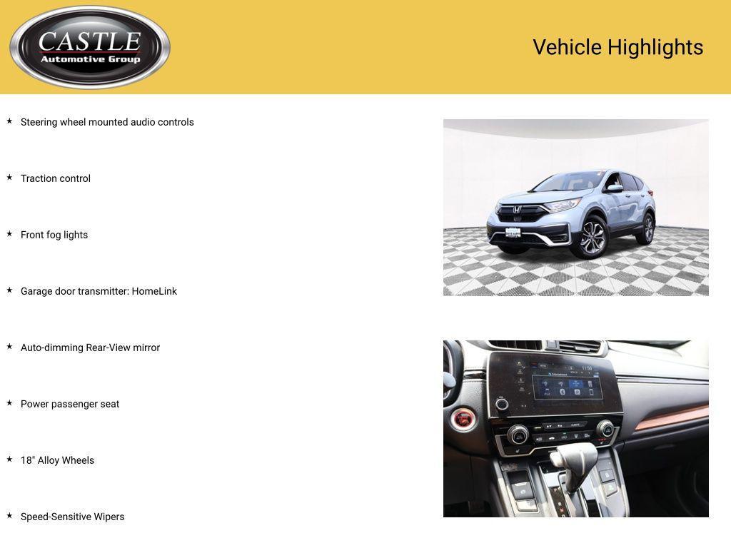 used 2022 Honda CR-V car, priced at $27,662