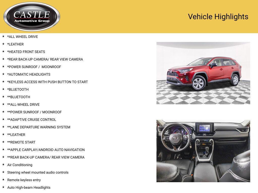 used 2019 Toyota RAV4 car, priced at $21,143
