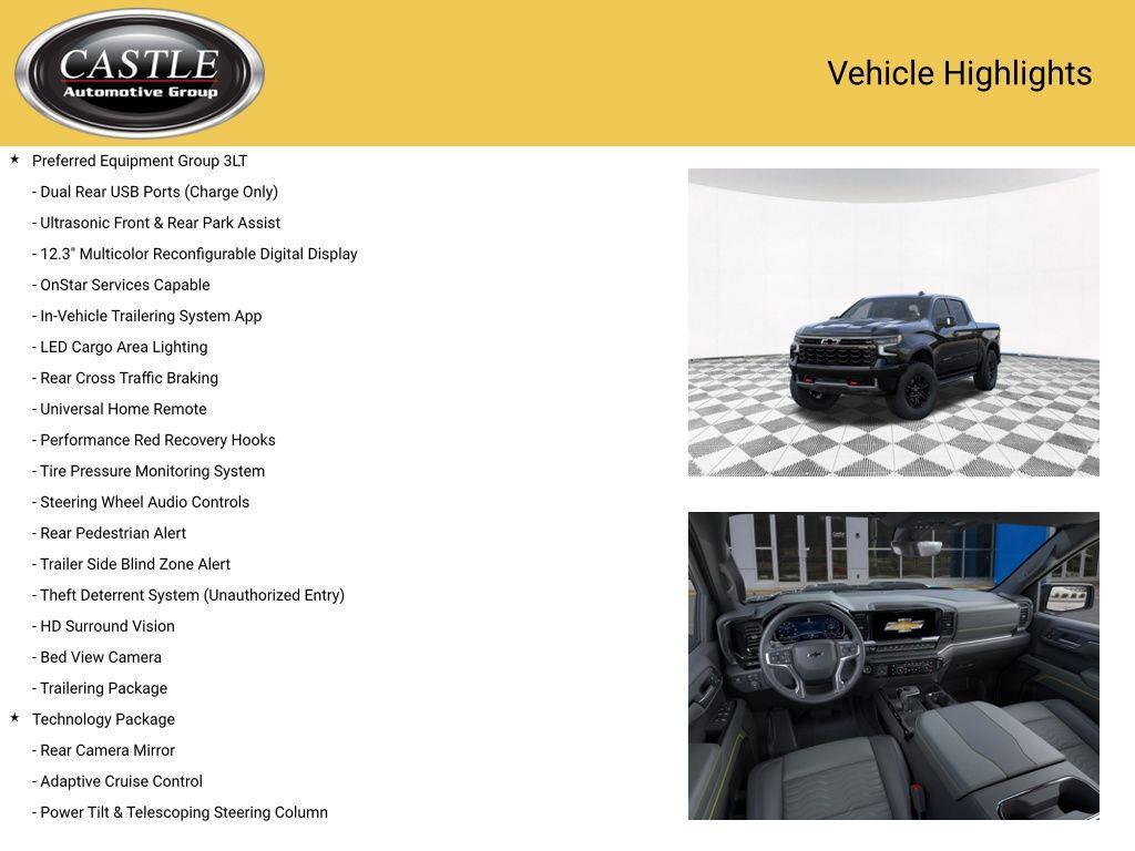 new 2025 Chevrolet Silverado 1500 car, priced at $67,457