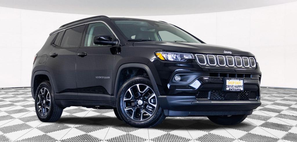 used 2022 Jeep Compass car, priced at $23,368