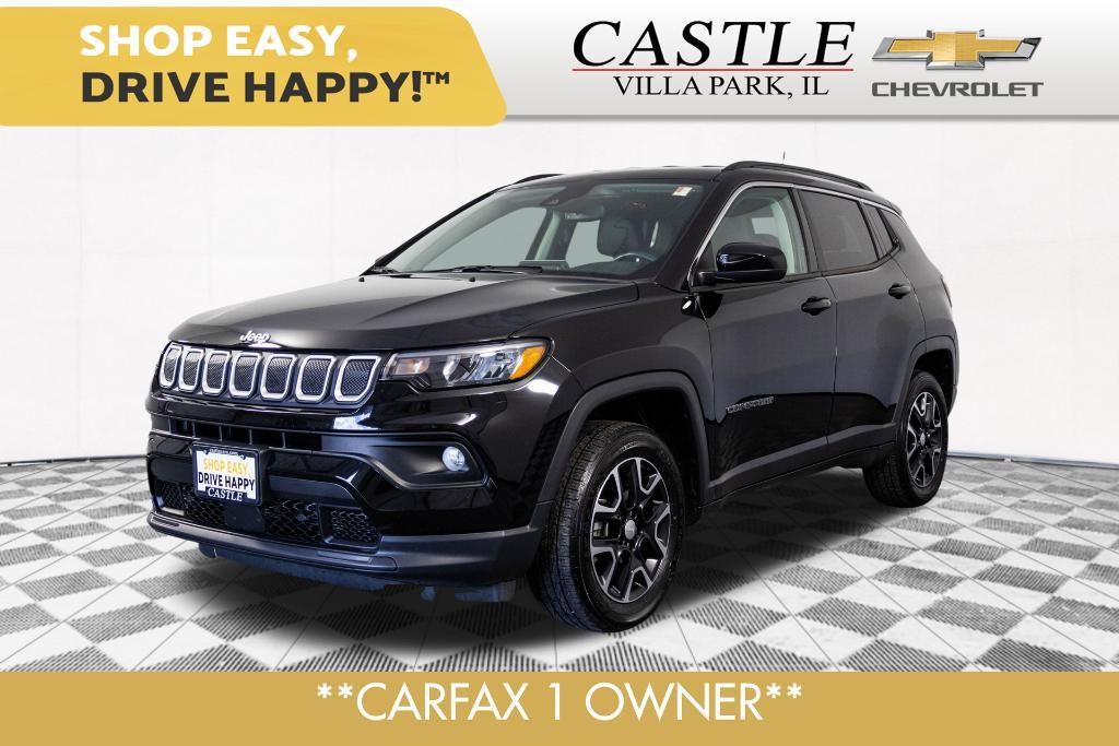 used 2022 Jeep Compass car, priced at $22,977