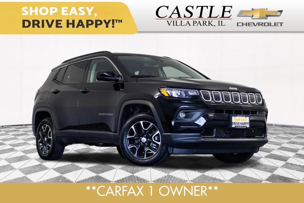 used 2022 Jeep Compass car, priced at $23,994