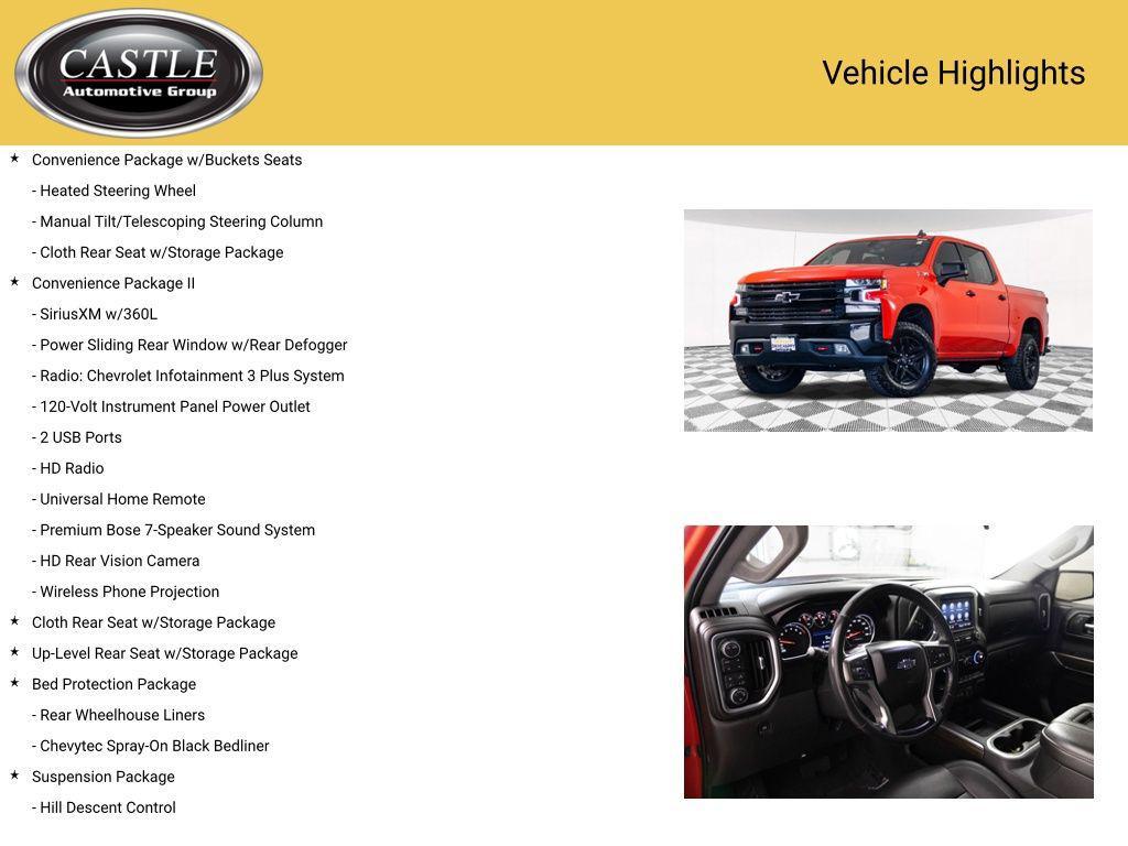 used 2021 Chevrolet Silverado 1500 car, priced at $32,245