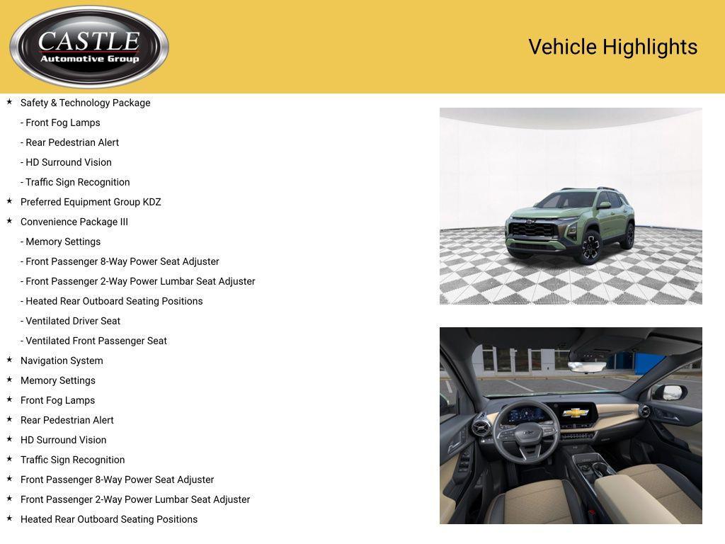 new 2026 Chevrolet Equinox car, priced at $37,622