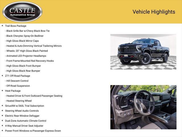 new 2025 Chevrolet Silverado 2500 car, priced at $62,274