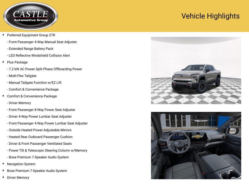 new 2026 Chevrolet Silverado EV car, priced at $69,685