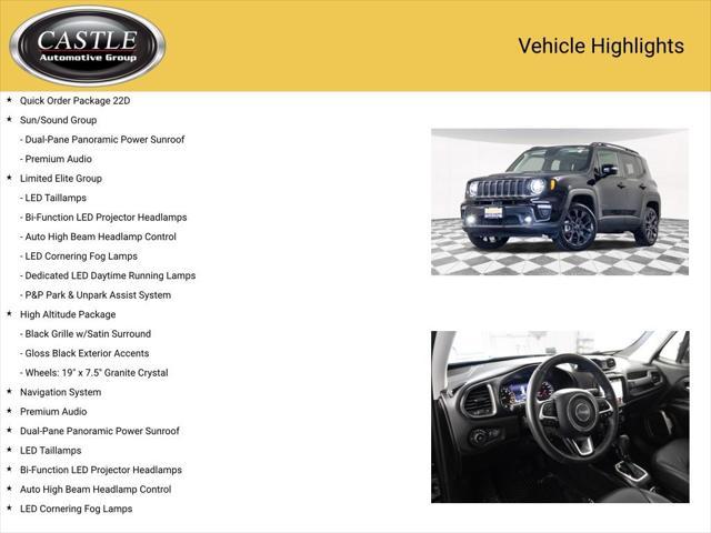 used 2023 Jeep Renegade car, priced at $23,977