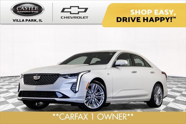 used 2021 Cadillac CT4 car, priced at $24,477